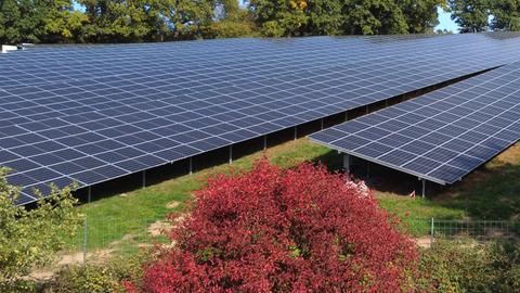 Solarpark in Bad Soden-Salmünster (Main-Kinzig)