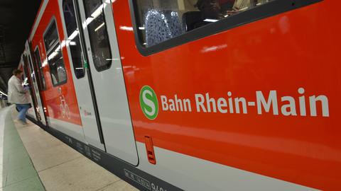 S-Bahn in Frankfurt