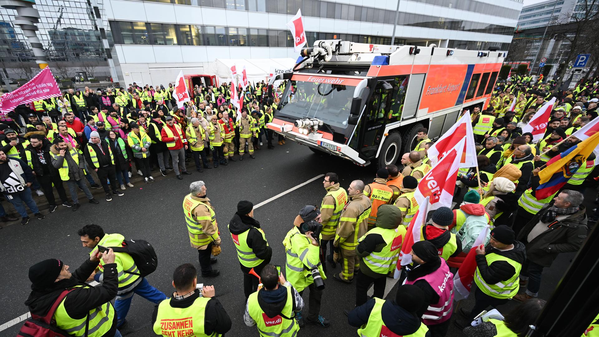Frankfurter Flughafen nach Streik noch mit Verspätungen und Ausfällen