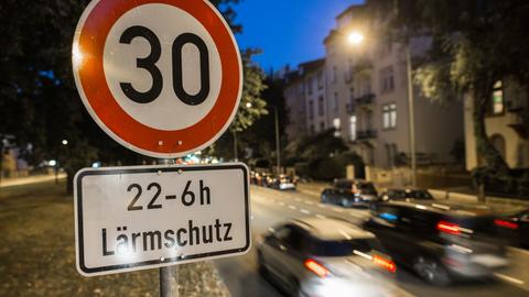 Tempo-30-Zone in Frankfurt