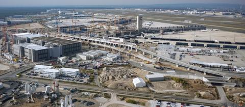 Baustelle Flughafen Frankfurt Terminal G